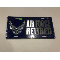 US Air Force Retired Plate