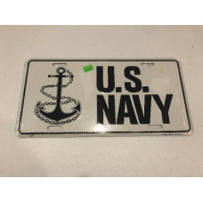 US Navy Vanity Plate